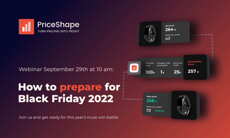 Prepare for black friday