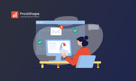 Pricing data in automated emails 
