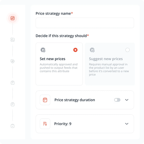 Price strategy campaign