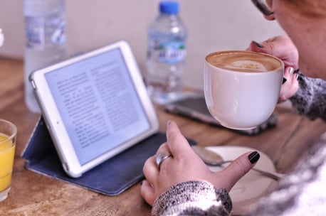 Reading black friday offers on tablet