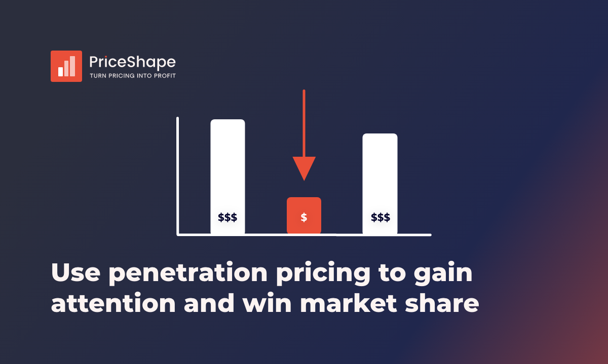 blog on penetration pricing to gain attention and win market share