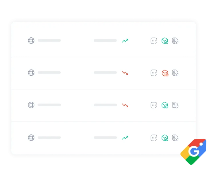 Product feed for google shopping